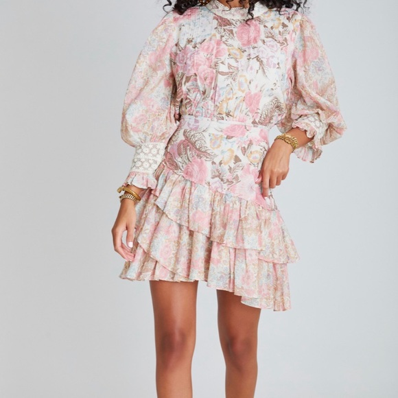 LoveShackFancy Lorelei DewDrop Dress broken zipper - Picture 7 of 10